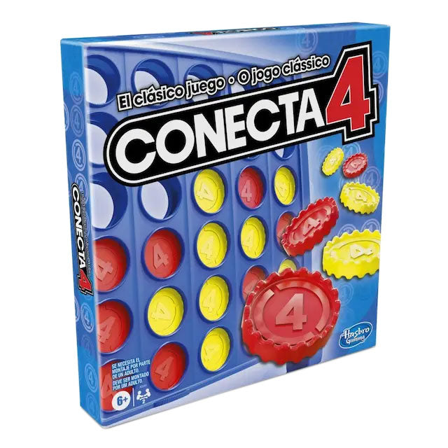 4 Em Linha Hasbro Gaming A5640 - Connect 4 Jogo de Estratégia Clássico ANIMATEK