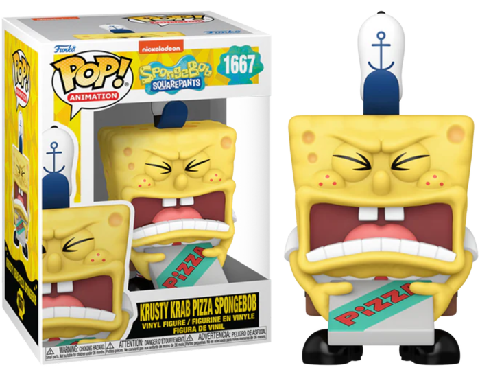 POP! SpongeBob SquarePants 25th Anniversary - SpongeBob com Pizza 9 cm