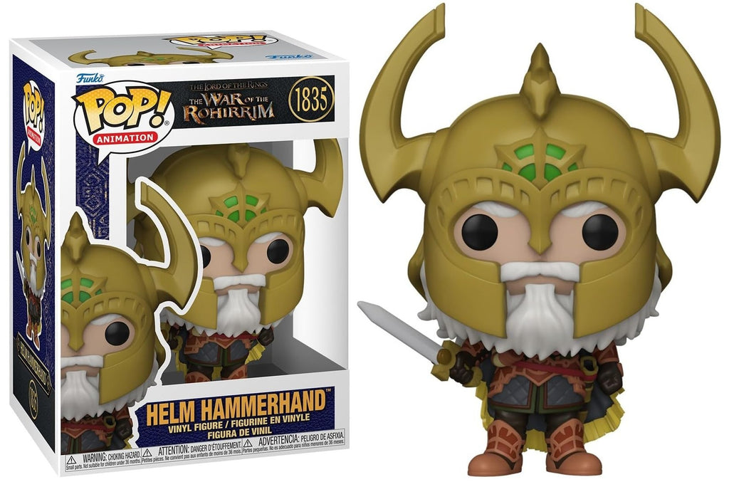 POP! The Lord of the Rings: The War of the Rohirrim – Helm Hammerhand 9 cm