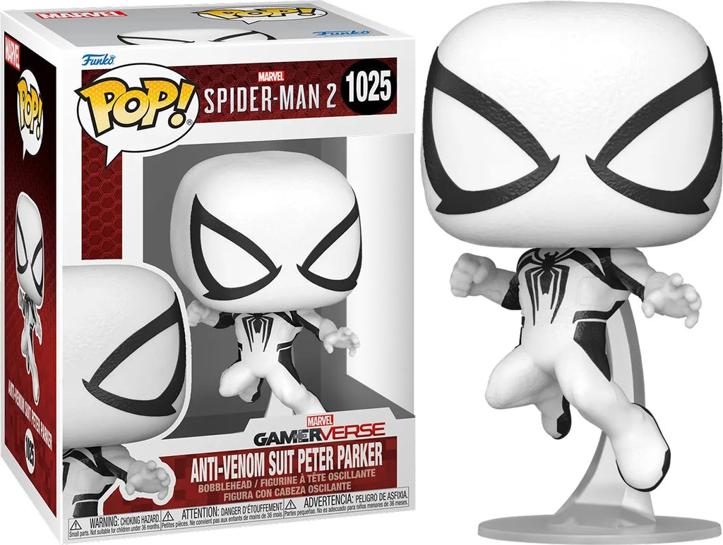 POP! Marvel Spider-Man 2 Anti-Venom Suit Peter Parker 9cm