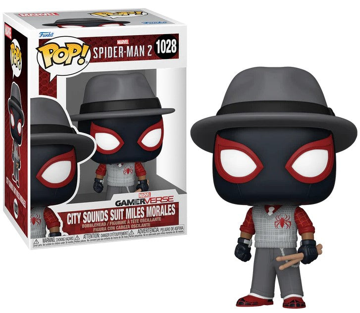 POP! Marvel Spider-Man 2 City Sounds Suit Miles Morales 9cm