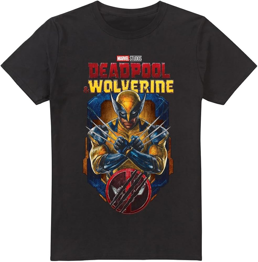 T-shirt Marvel Deadpool & Wolverine - Wolverine Torn Frame