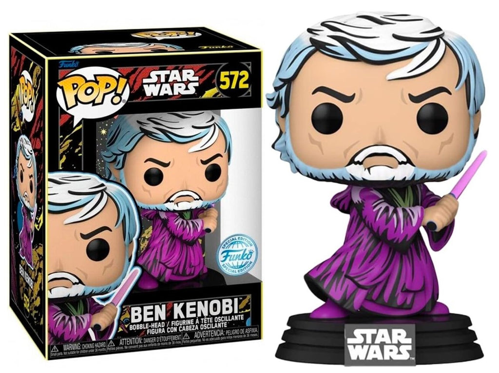 POP! Star Wars Retro Series Ben Kenobi Exclusive 9 cm