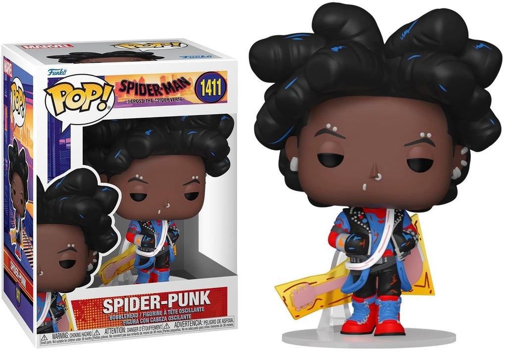 POP! Marvel – Spider-Punk (Desmascarado) | Spider-Man Across The Spider-Verse 9 cm