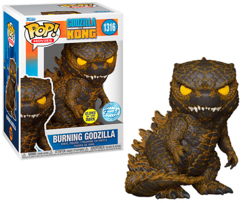 POP! Burning Godzilla – Edição Exclusiva 9 cm