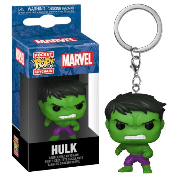 Porta-Chaves Pocket POP! Marvel Hulk Classics 4 cm