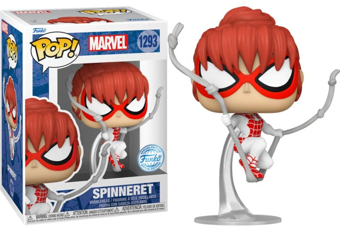 POP! Marvel Spider-Man Spinneret Exclusive 9cm - Edição Especial