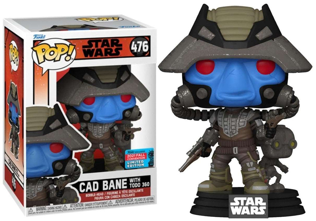 POP! Star Wars Figura de Vinil - Cad Bane c/ Todo (NYCC/Fall Con.) 9 cm Exclusivo