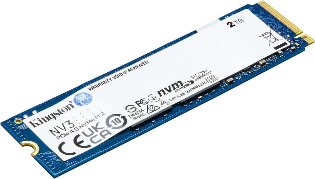 Kingston NV3 SSD 2TB PCIe NVMe Gen 4.0