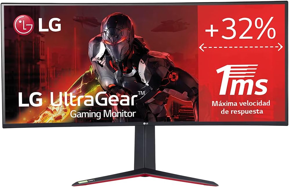 LG Monitor Gaming UltraGear 38GN950P-B 38" 4K UHD Nano IPS