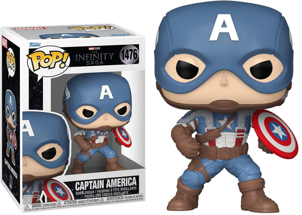 POP! Marvel Infinity Saga Capitão América 9 cm