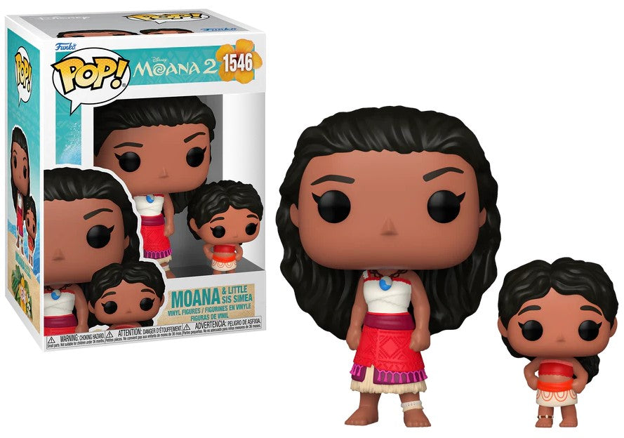 POP! Disney Vaiana Moana 2 - Moana & Simea 9 cm