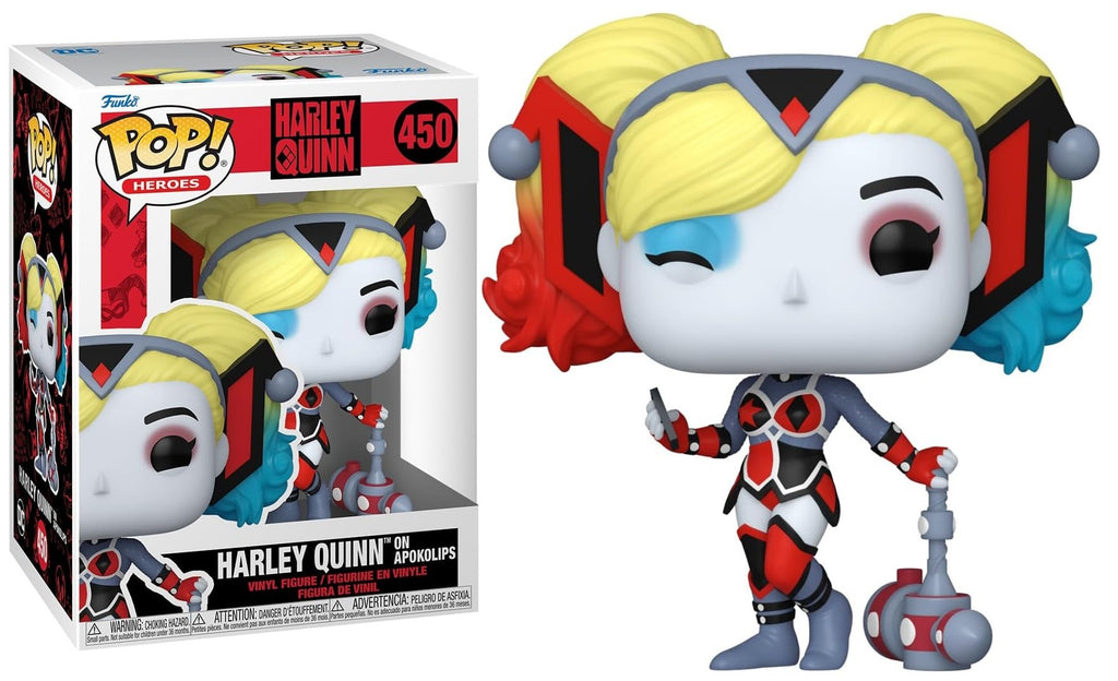 POP! Heroes DC Comics: Harley Quinn Takeover Vinyl Figure Harley (Opokolips) 9 cm