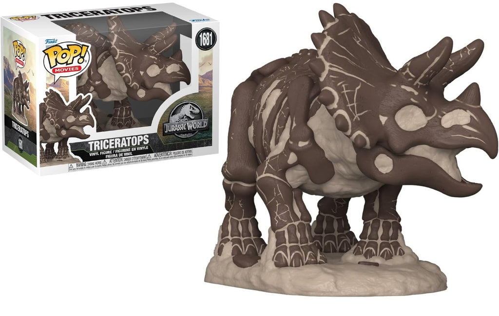 POP! Jurassic Park Triceratops (Fóssil) 9 cm