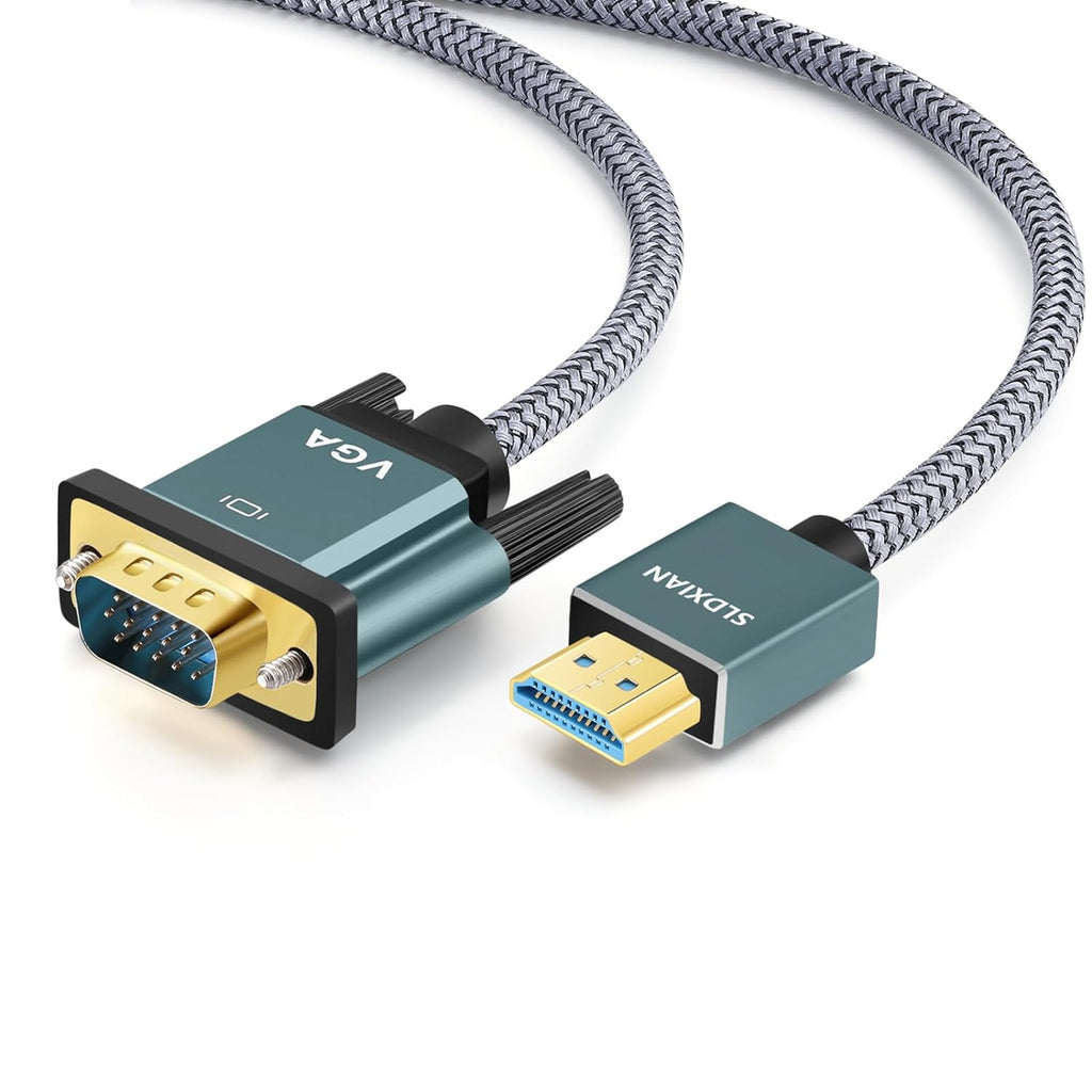 Cabo HDMI para VGA 1 m (Macho a Macho)