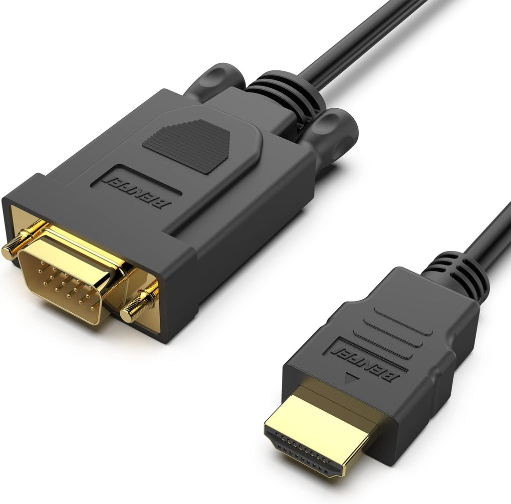 Cabo HDMI para VGA 1,8 m - Conversor Unidirecional HDMI para VGA