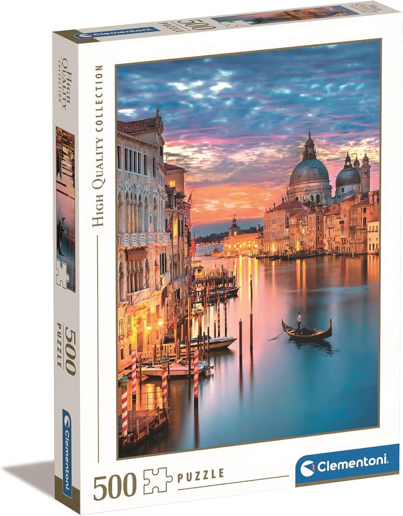 Puzzle Veneza Iluminada 500 Peças – Uma Viagem Encantadora