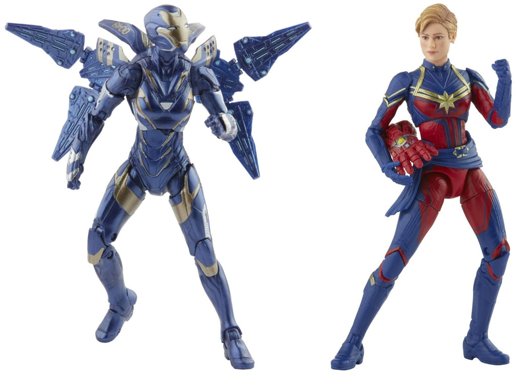 Marvel Avengers Endgame – Pack Captain Marvel & Rescue Armor 15 cm