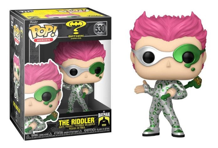 POP! Batman Forever 1995 - The Riddler Metálico 9 cm