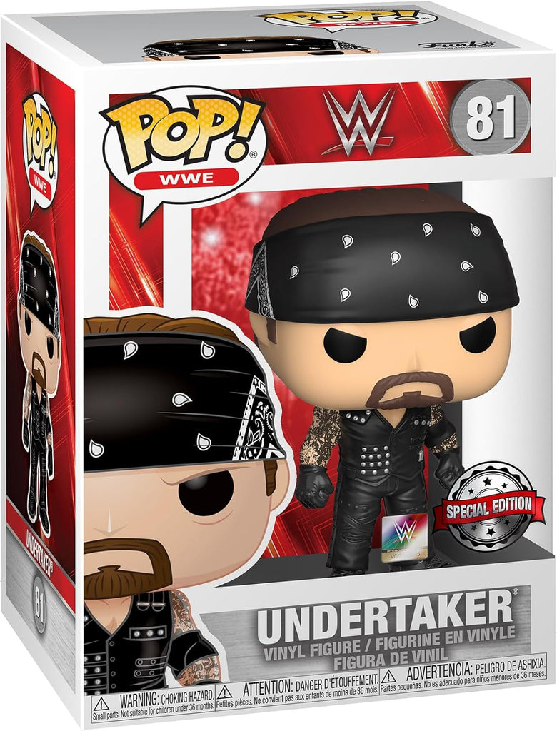 POP! WWE: Undertaker Boneyard Exclusivo 9cm