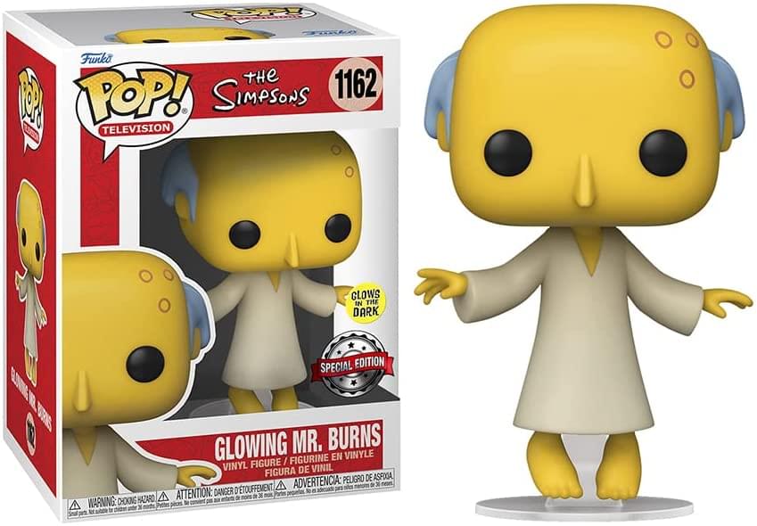 POP! The Simpsons – Glowing Mr. Burns (Exclusivo) 9 cm