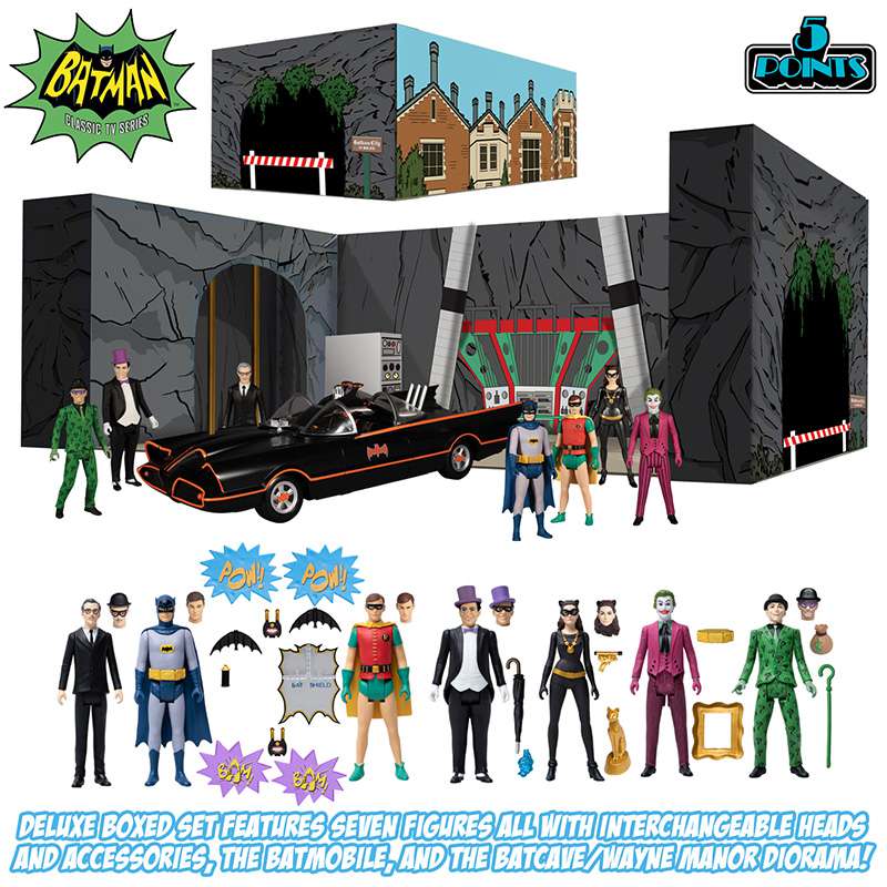 5 Points Batman Deluxe Boxed Set - Edição Especial 1966