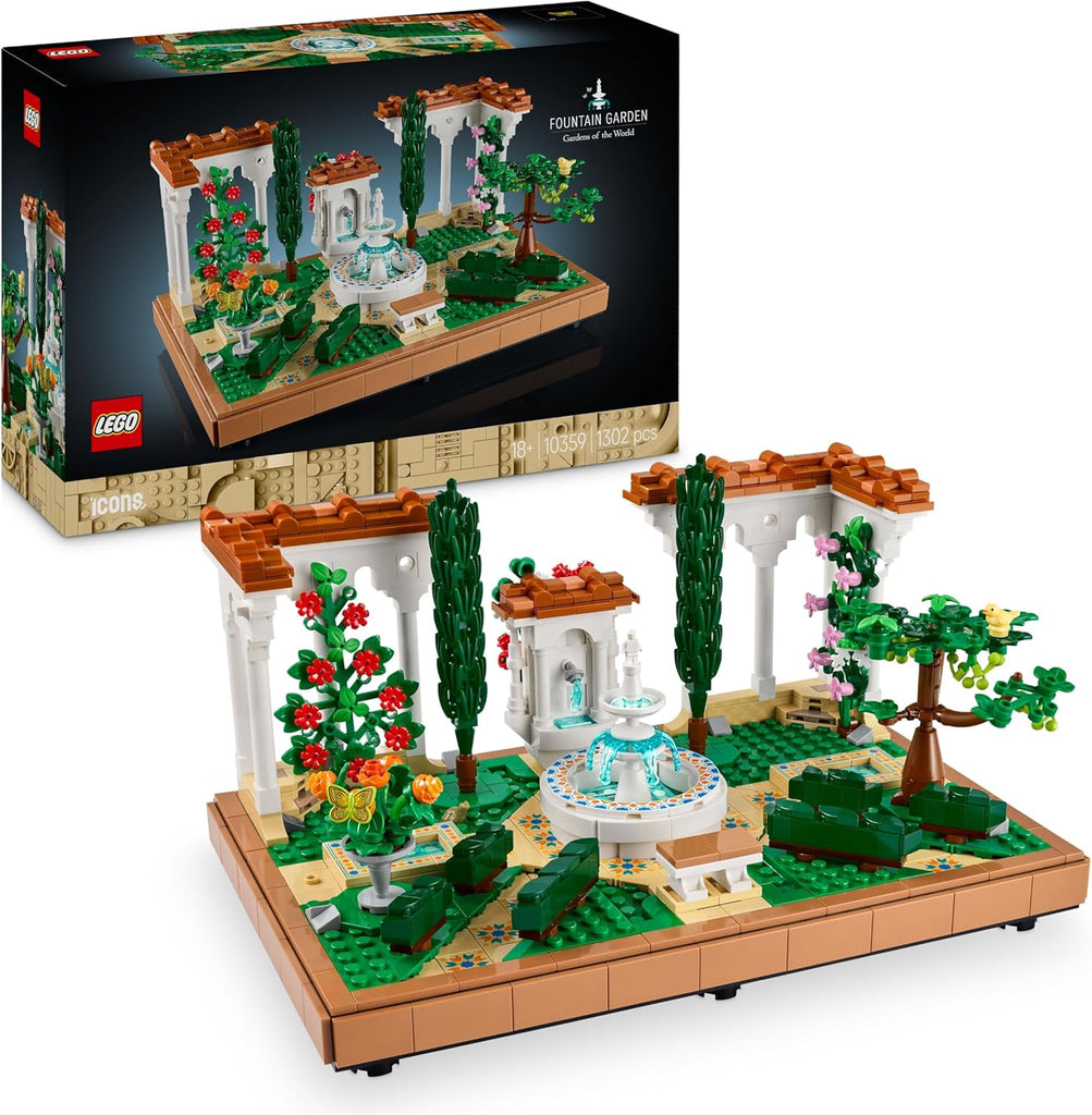 LEGO Icons Jardim com Fonte (10359)