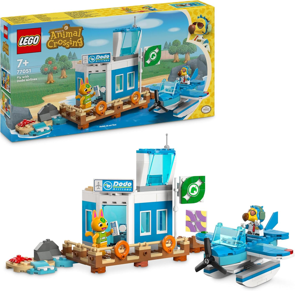 LEGO Animal Crossing™ Viagem com a Dodo Airlines