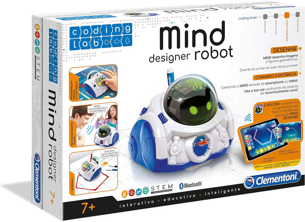 Robot Mind Designer Clementoni Coding Lab 67528 (Português)