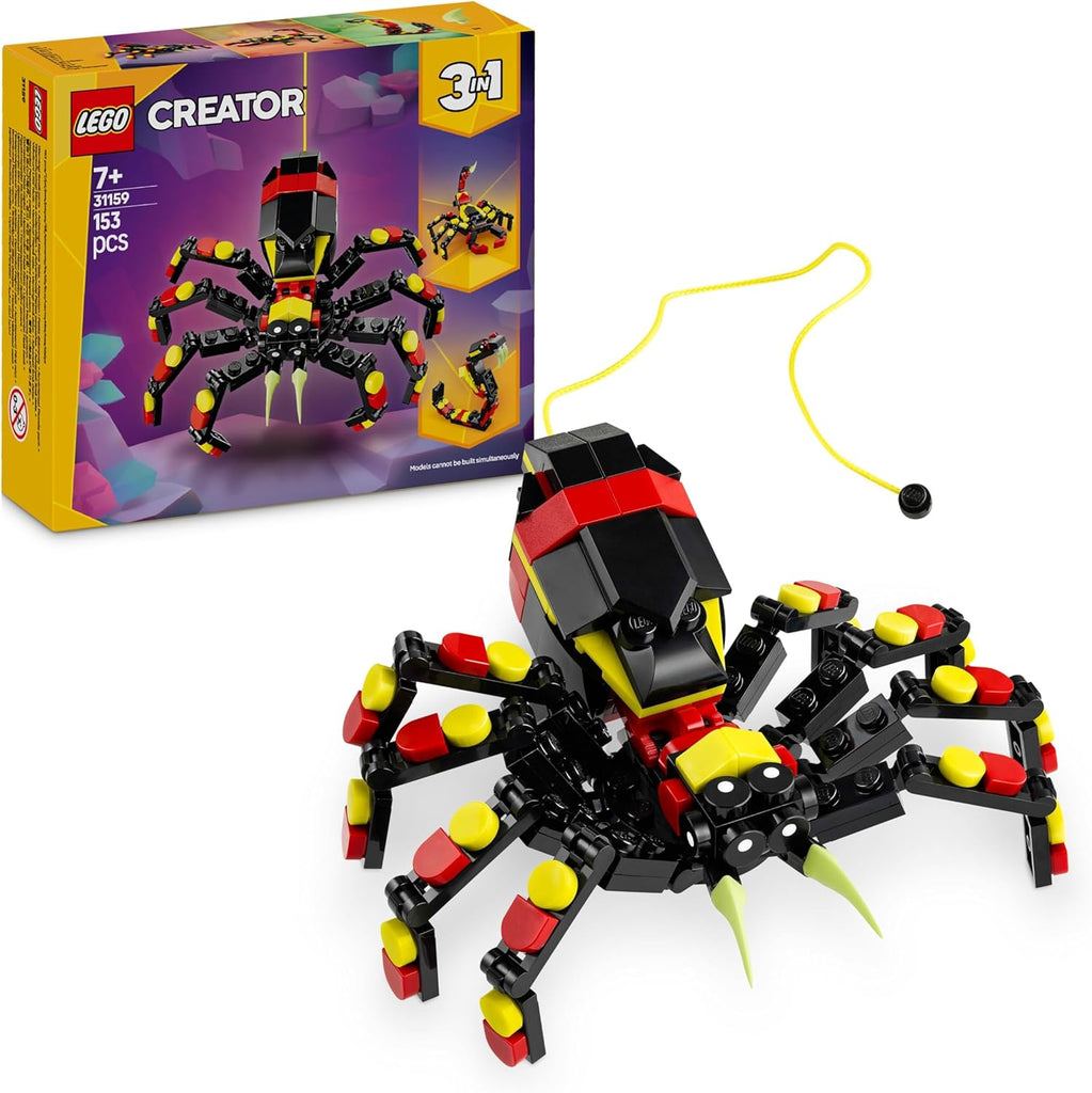 LEGO Creator 3-em-1 Fauna Selvagem: A Aranha Surpreendente (31159)