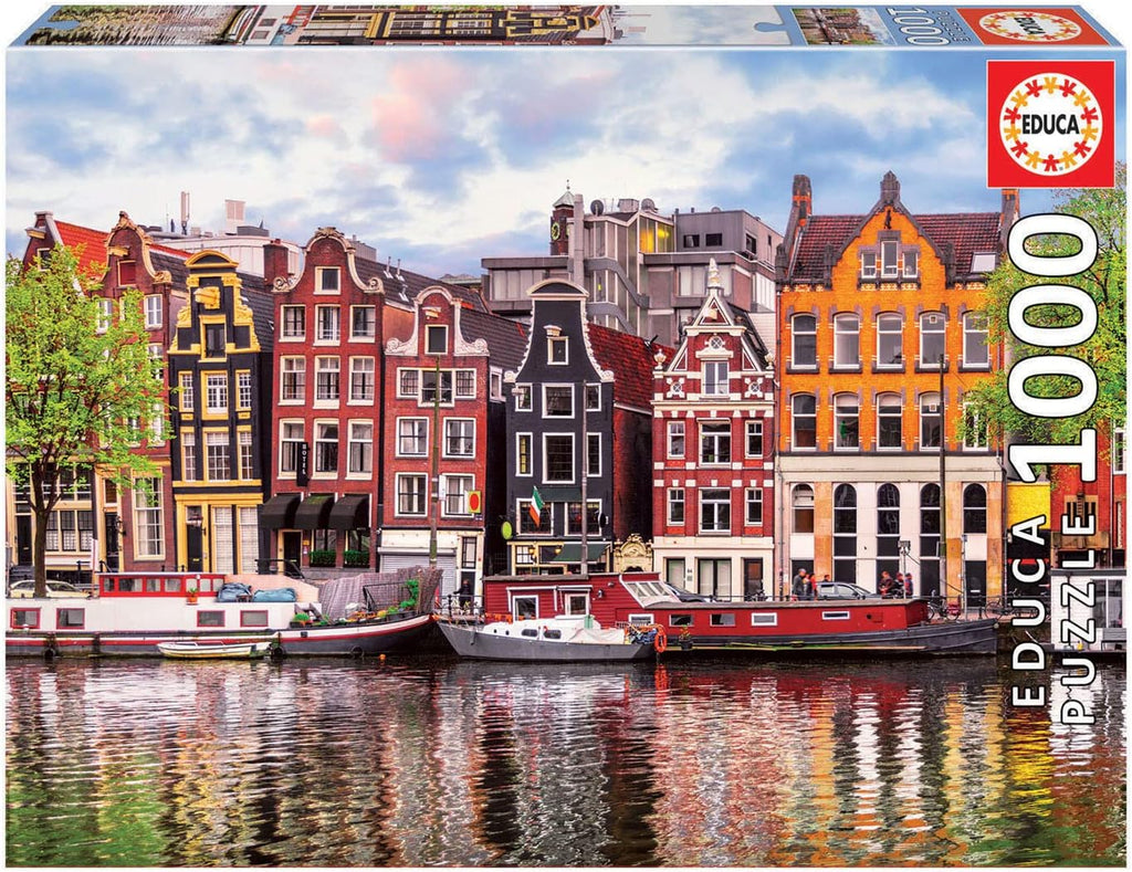 Puzzle Dancing Houses Amsterdam – 1000 Peças