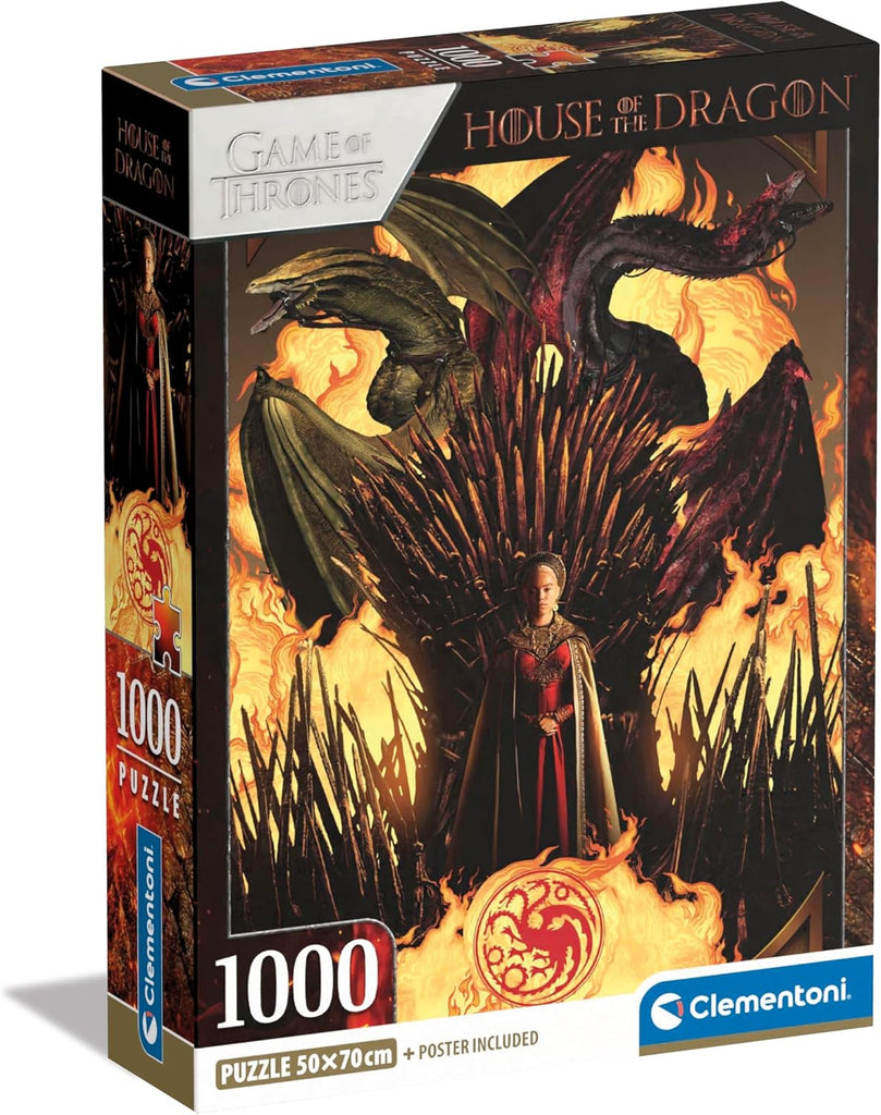 Puzzle 1000 Peças – House of the Dragon | Clementoni