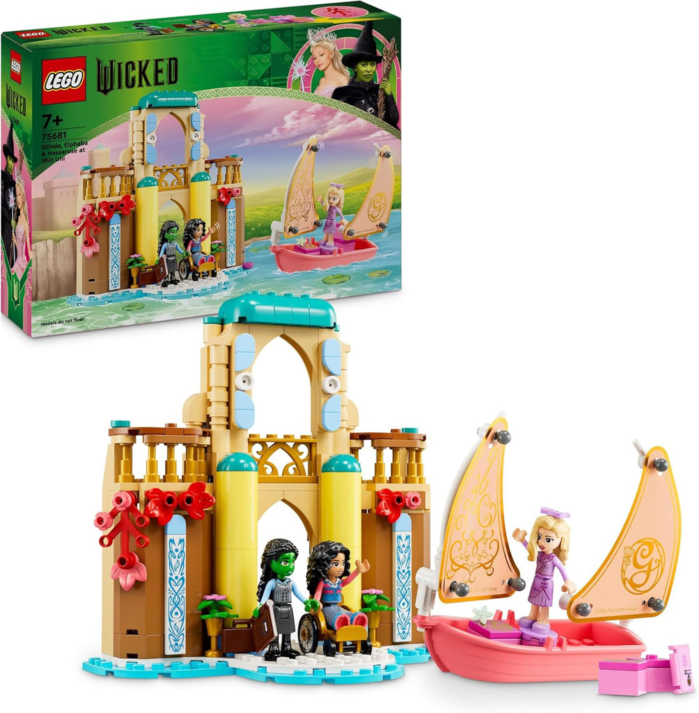 LEGO Wicked - Glinda, Elphaba e Nessarose na Shiz University