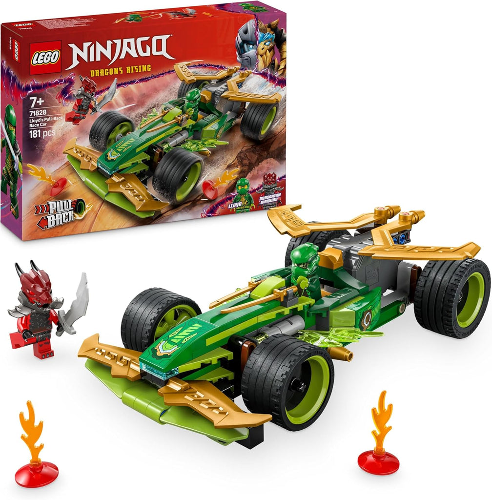 LEGO NINJAGO Carro de Corrida Pull-Back do Lloyd 71828