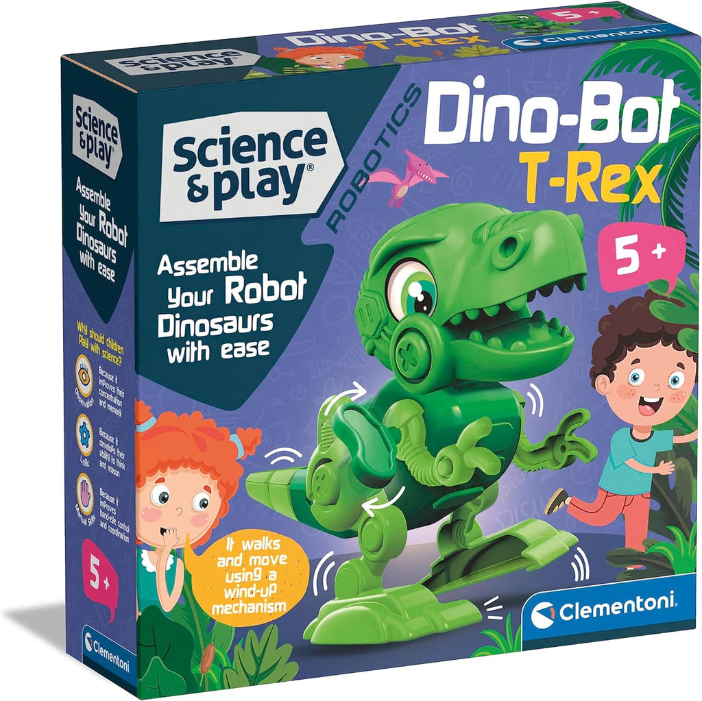 Dino Bot T-Rex Clementoni Ciência & Jogo 75073