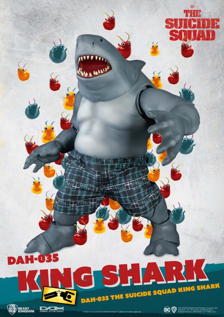 The Suicide Squad – King Shark (Nanaue) | Figura Articulada DAH 1/9 (21 cm)