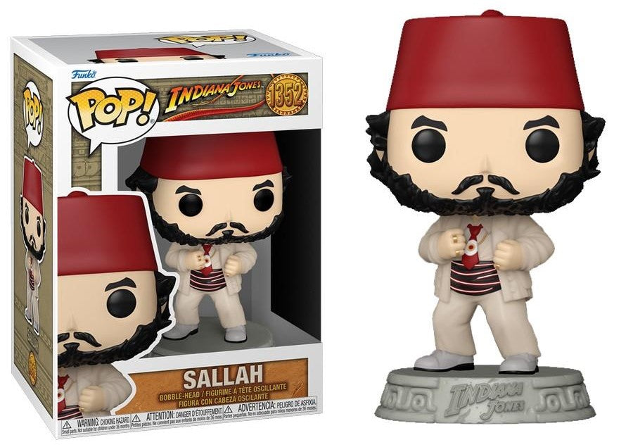 POP! Movies Indiana Jones Vinyl Figure Sallah 9 cm