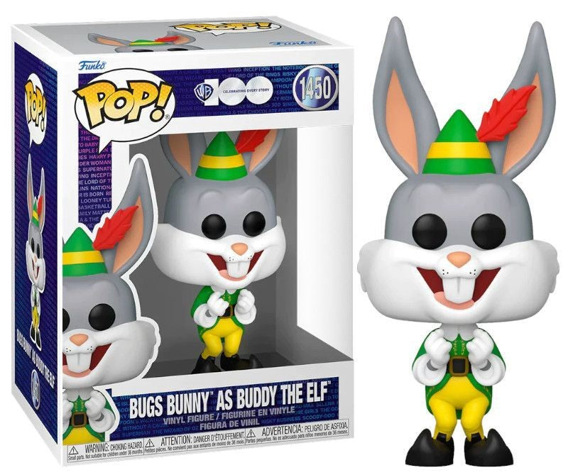 POP! Warner Bros 100th Anniversary Bugs Bunny As Buddy The Elf 9 cm