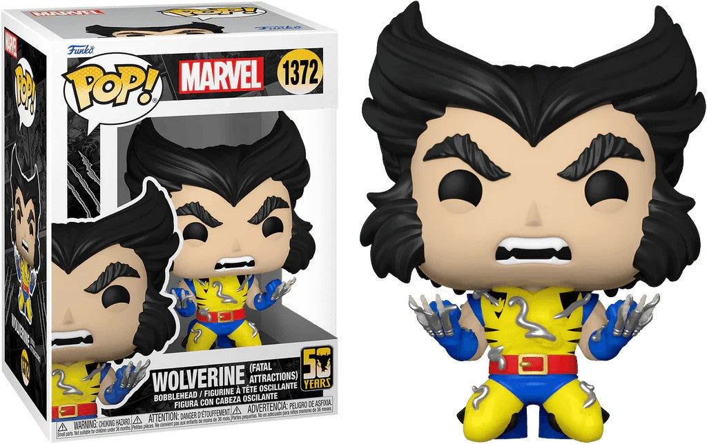 POP! Marvel Wolverine 50th – Ultimate Wolverine c/ Adamantium 9 cm