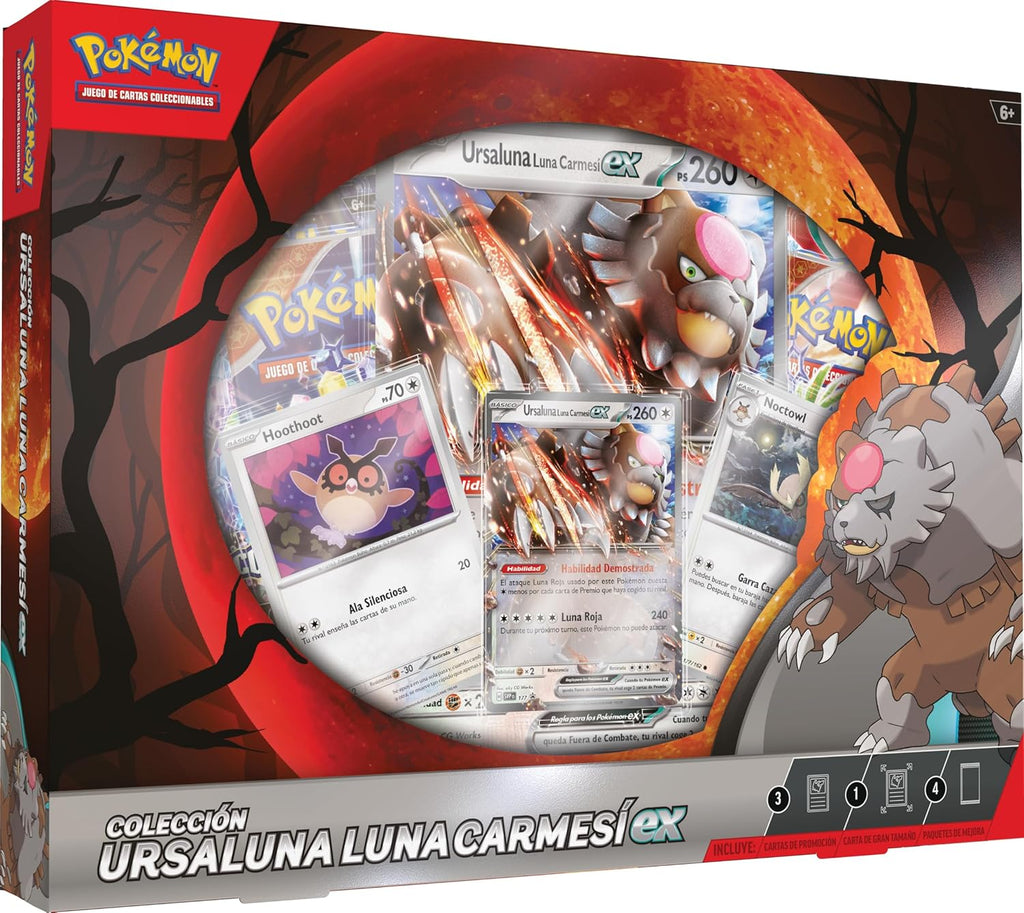 Pokémon JCC - Coleção Ursaluna Lua Carmesim ex (Edição em Espanhol)