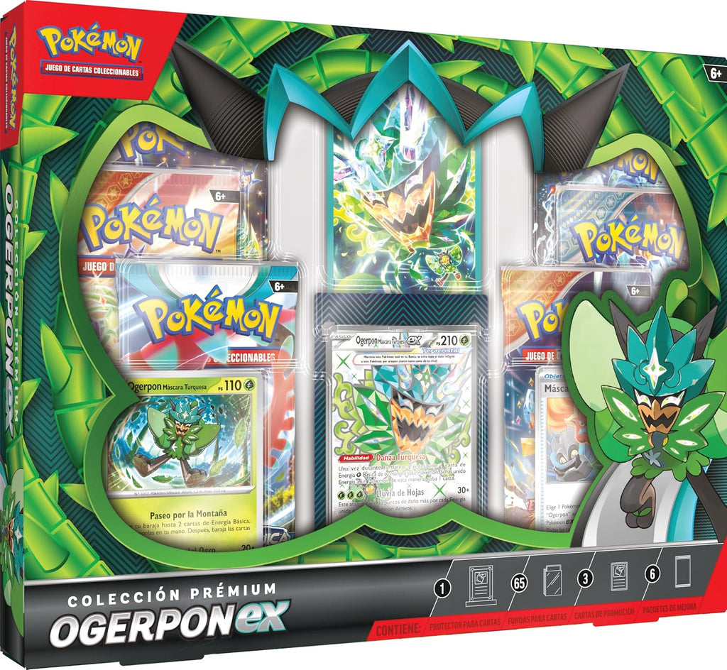 Pokémon JCC - Coleção Premium Ogerpon ex (Edição em Espanhol)