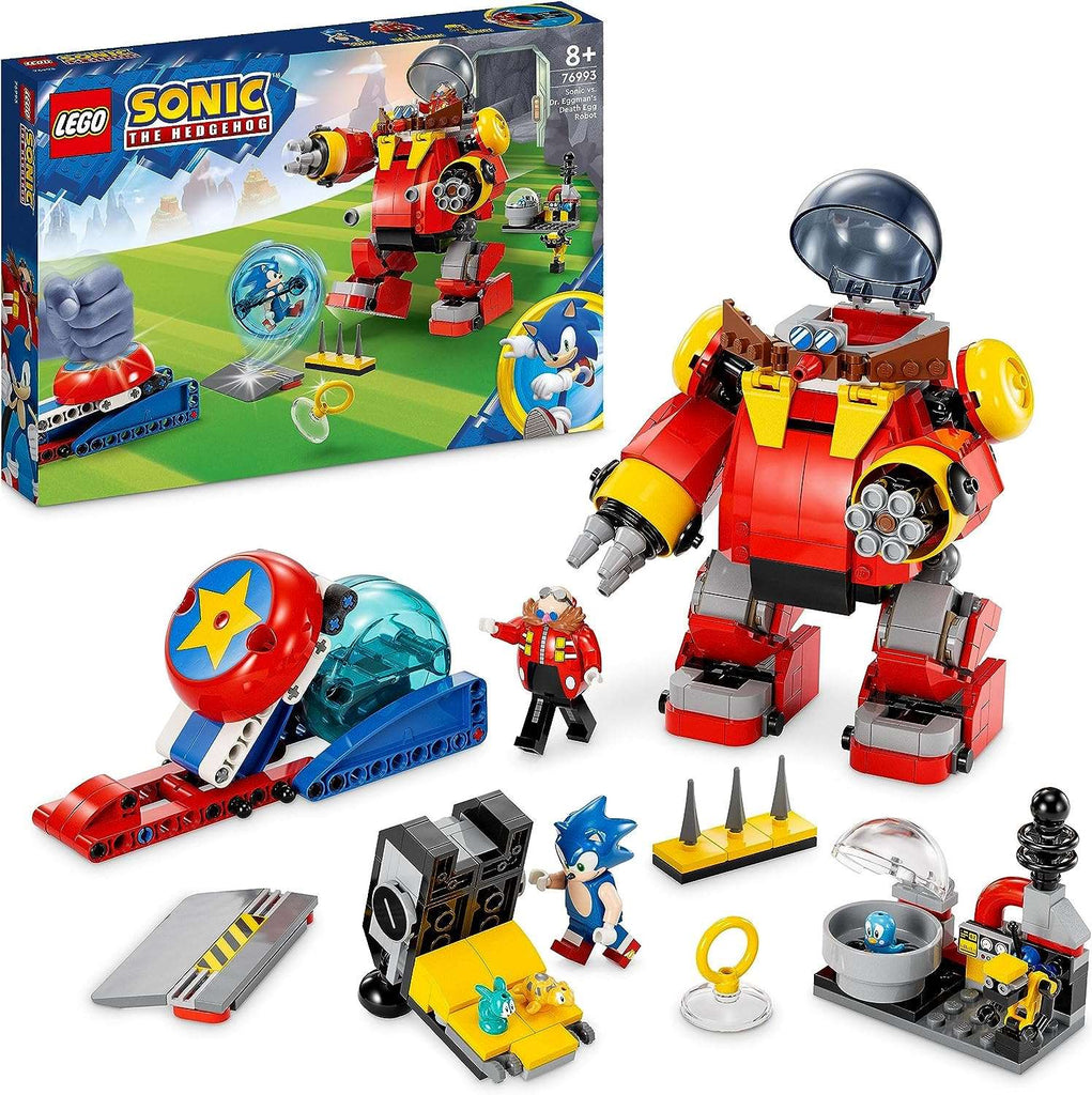 LEGO Sonic The Hedgehog - Sonic Contra O Robô Gigante De Dr. Eggman 76993