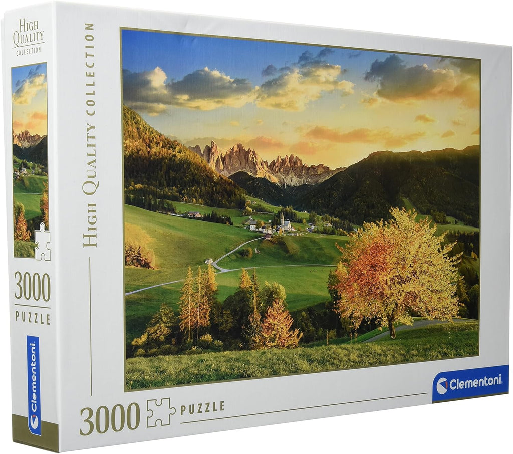 Puzzle Clementoni Os Alpes – 3.000 Peças | Beleza Natural e Desafio