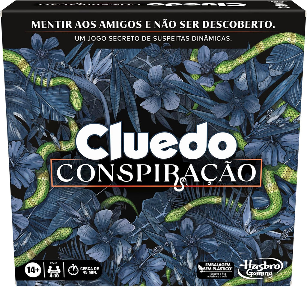 Cluedo Conspiração – Jogo de Mistério e Estratégia | Hasbro Gaming Edição Portuguesa