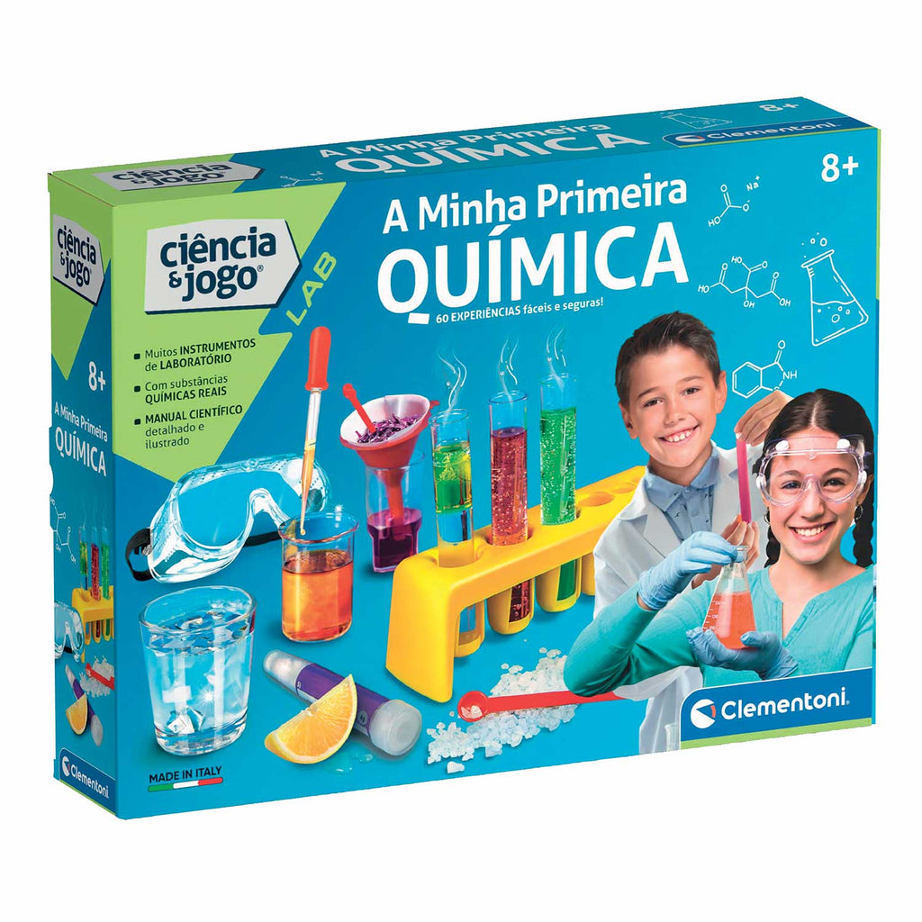 A Minha Primeira Química Clementoni Ciência & Jogo 67323 ANIMATEK