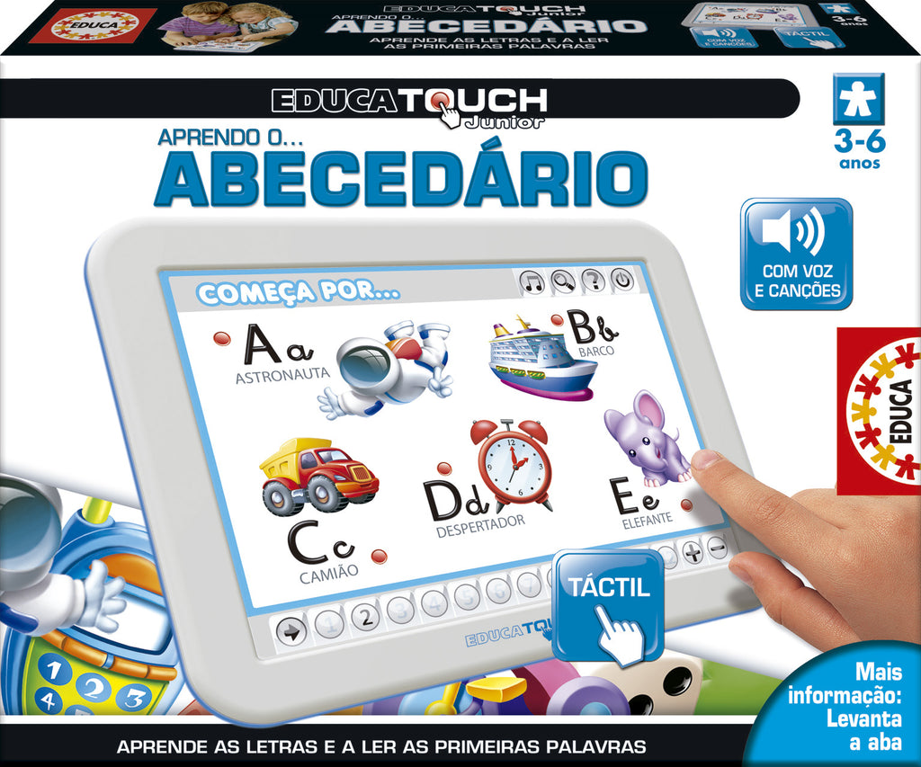 Aprendo o Abecedário Educa Touch Junior 15678 (Português) ANIMATEK