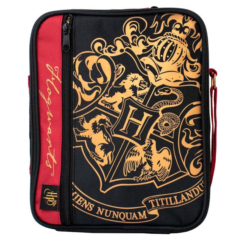 Bolsa Porta-Merendas Hogwarts Harry Potter Deluxe (Preto) ANIMATEK