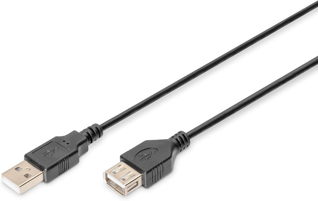 Cabo de Extensão USB 2.0 - 3,0 m - USB A (Macho) para USB A (Fêmea) ANIMATEK