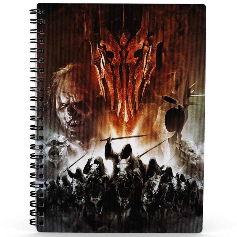 Caderno 3D Exército O Senhor dos Anéis ANIMATEK