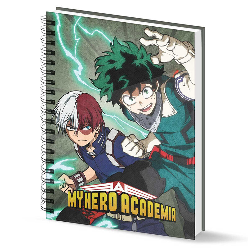 Caderno A4 Battle My Hero Academia ANIMATEK